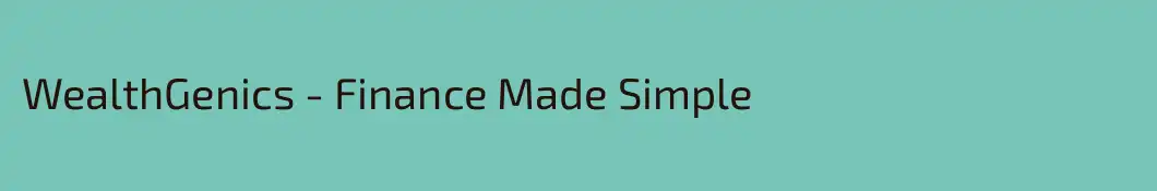 WealthGenics - Finance Made Simple